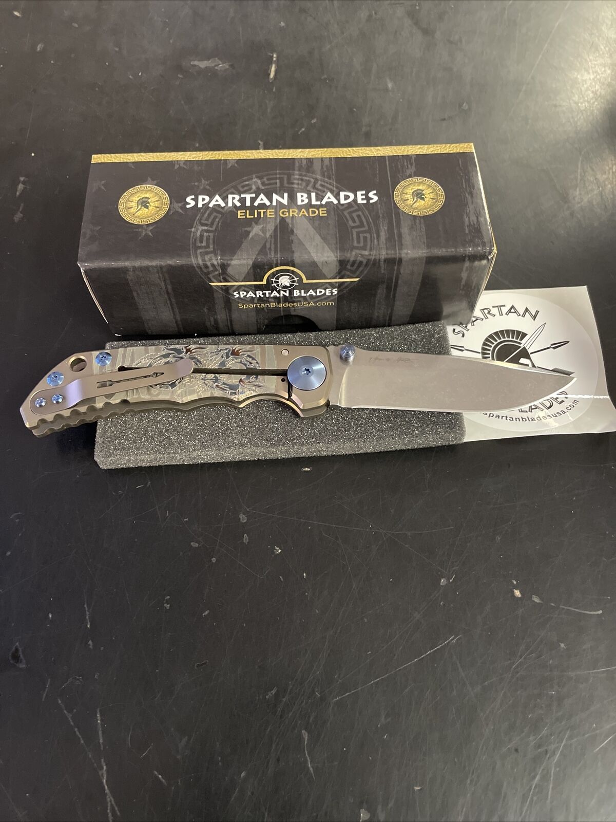 Spartan Blades HARSEY Titanium Folder 2022 - VIP Edition