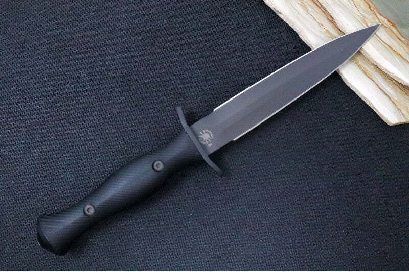 Spartan Blades Harsey Black Dagger Knife with Kydex