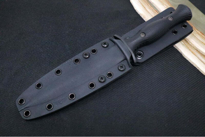 Spartan Blades Harsey Black Dagger Knife with Kydex