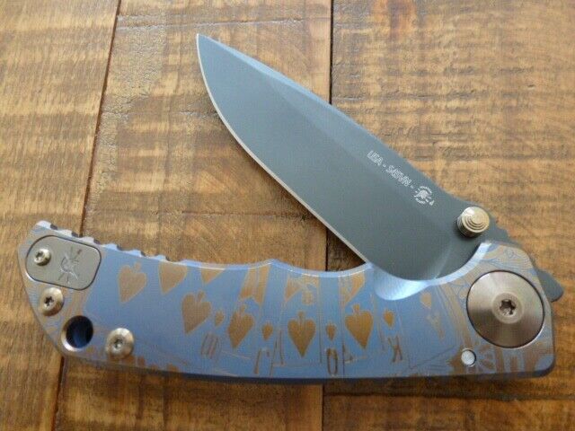 Spartan Blades Harsey Folder Royal Flush Exclusive 2022