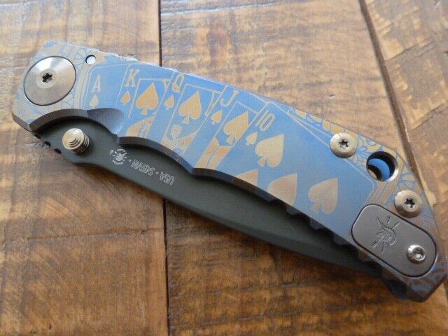 Spartan Blades Harsey Folder Royal Flush Exclusive 2022