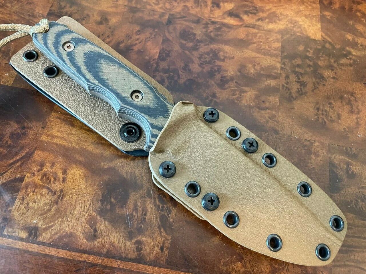 Spartan Blades VIP Knife - Harsey TT FDE