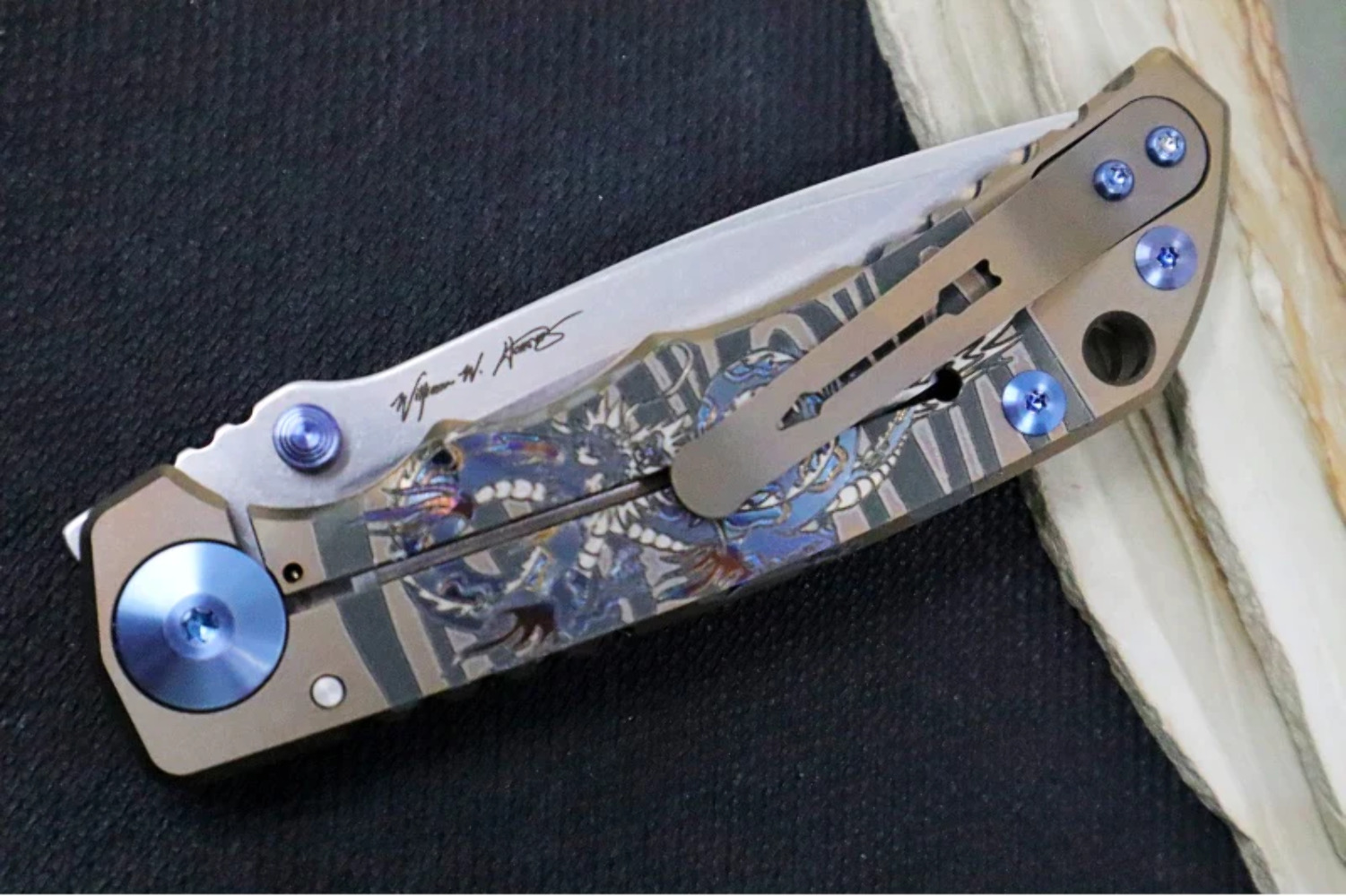 Spartan Blades HARSEY Titanium Folder 2022 VIP Edition