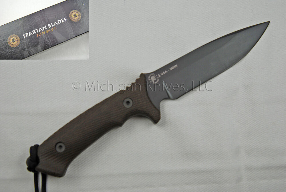 Spartan Blades Harsey Difensa VIP Knife - Green Canvas