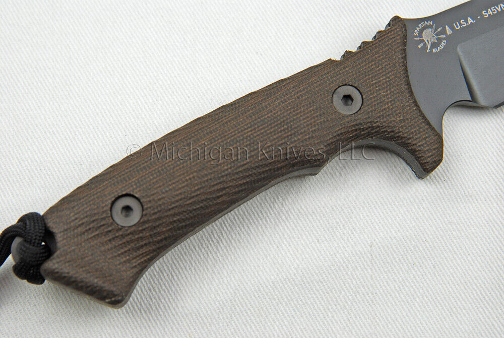 Spartan Blades Harsey Difensa VIP Knife - Green Canvas