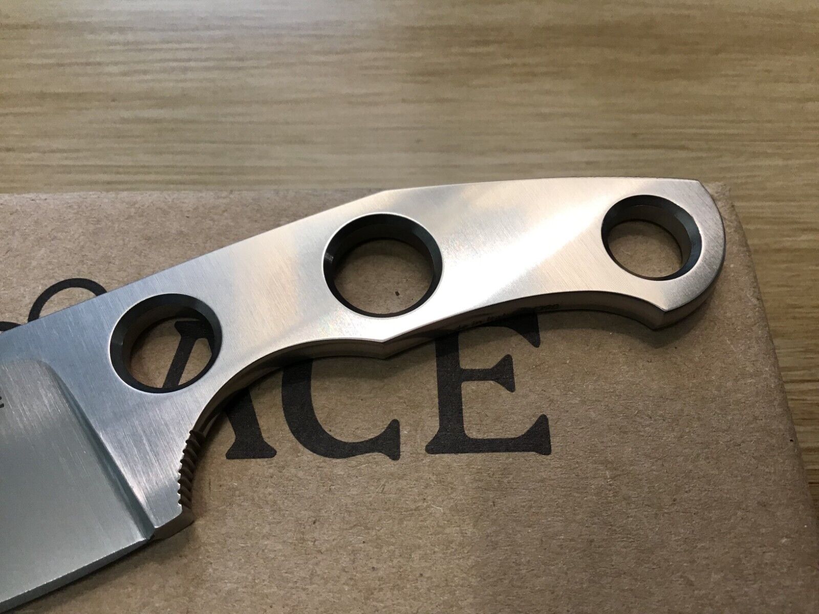 GiantMouse GMF1-F-Satin, M390, Leather Sheath - VIP Dealer