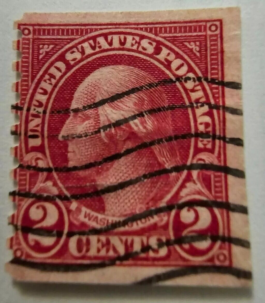 George Washington Red 1923 2 Cent Stamp - Rare