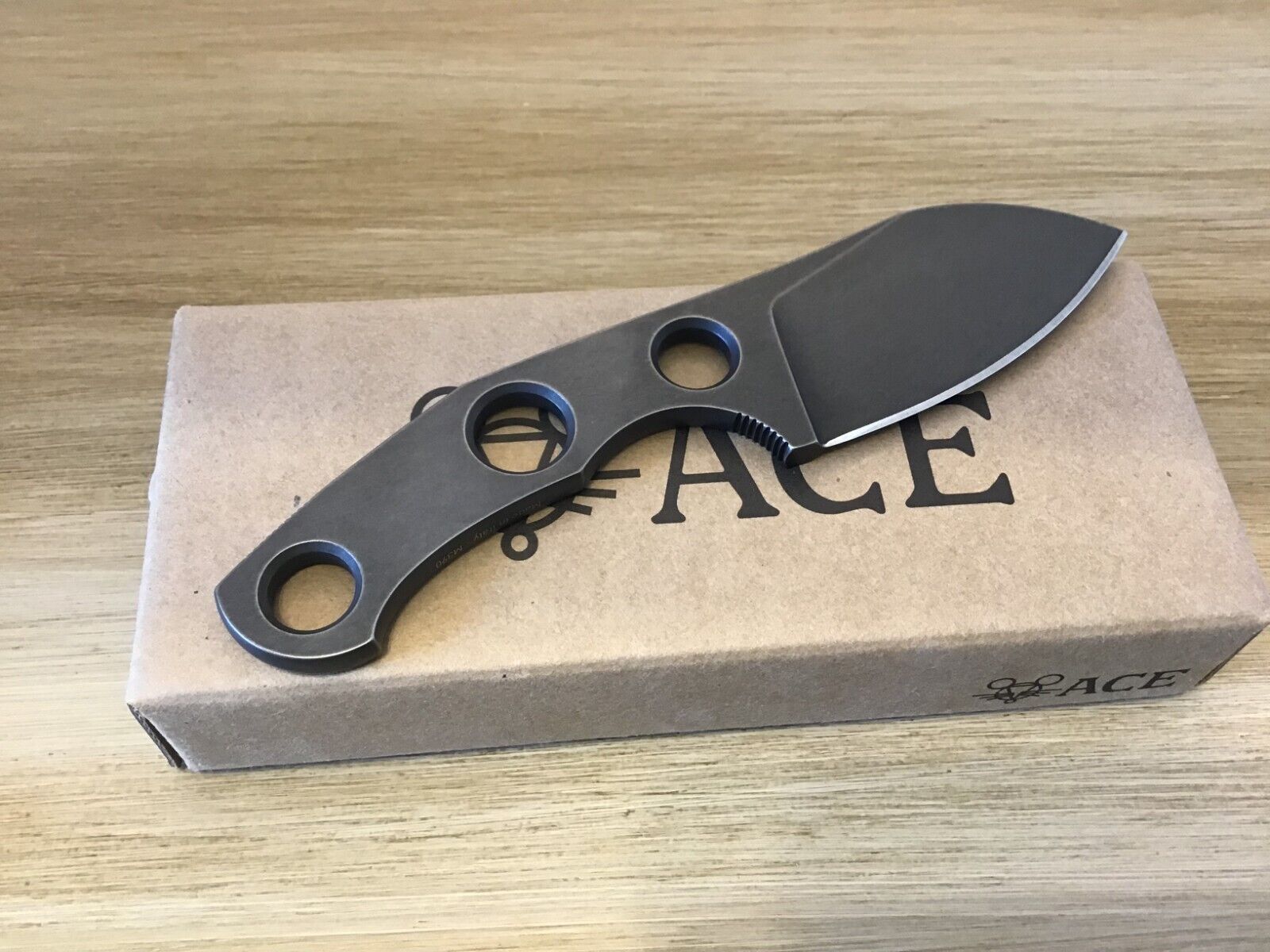 GiantMouse GMF1-F-PVD with Leather Sheath, Authorized Dealer