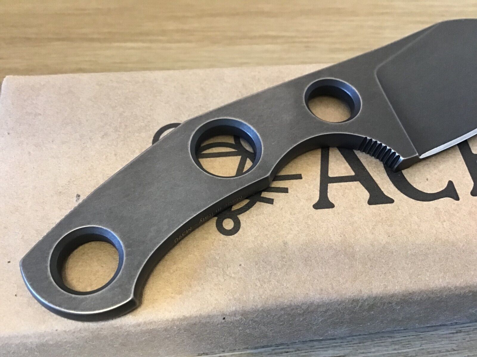 GiantMouse GMF1-F-PVD with Leather Sheath, Authorized Dealer