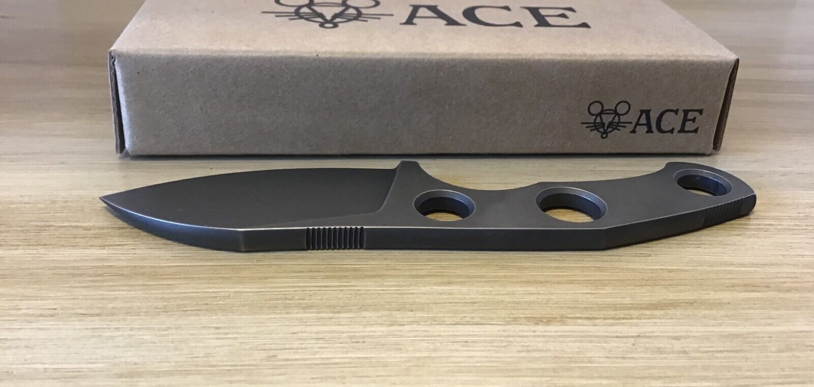 GiantMouse GMF1-F-PVD with Leather Sheath, Authorized Dealer