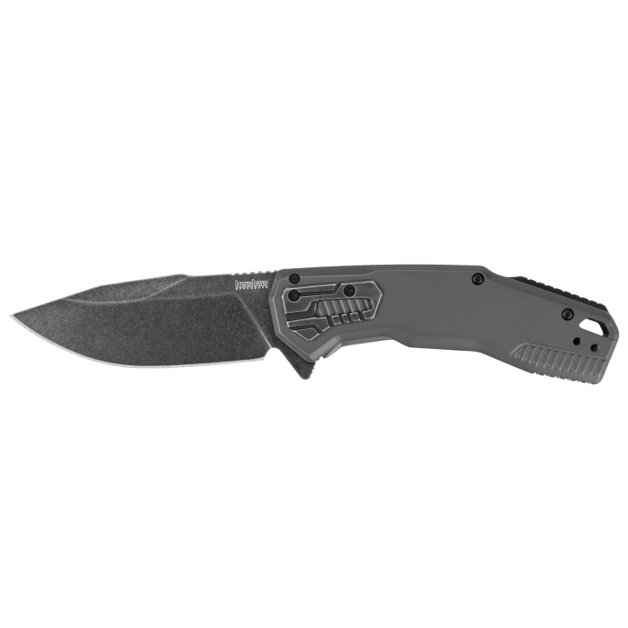 Kershaw Cannonball Folding Knife Gray SS Handle VIP
