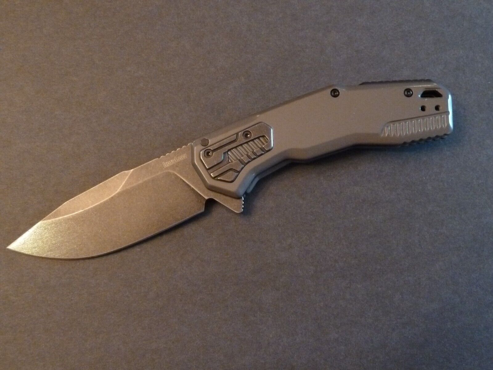 Kershaw 2061 Cannonball Folding Knife Blackwash Blade VIP