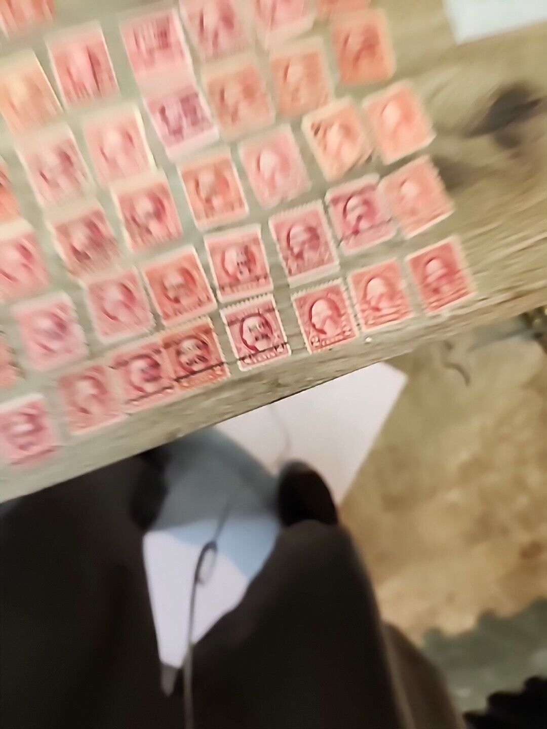 Vintage George Washington 2 Cent Red Stamp Collection VIP