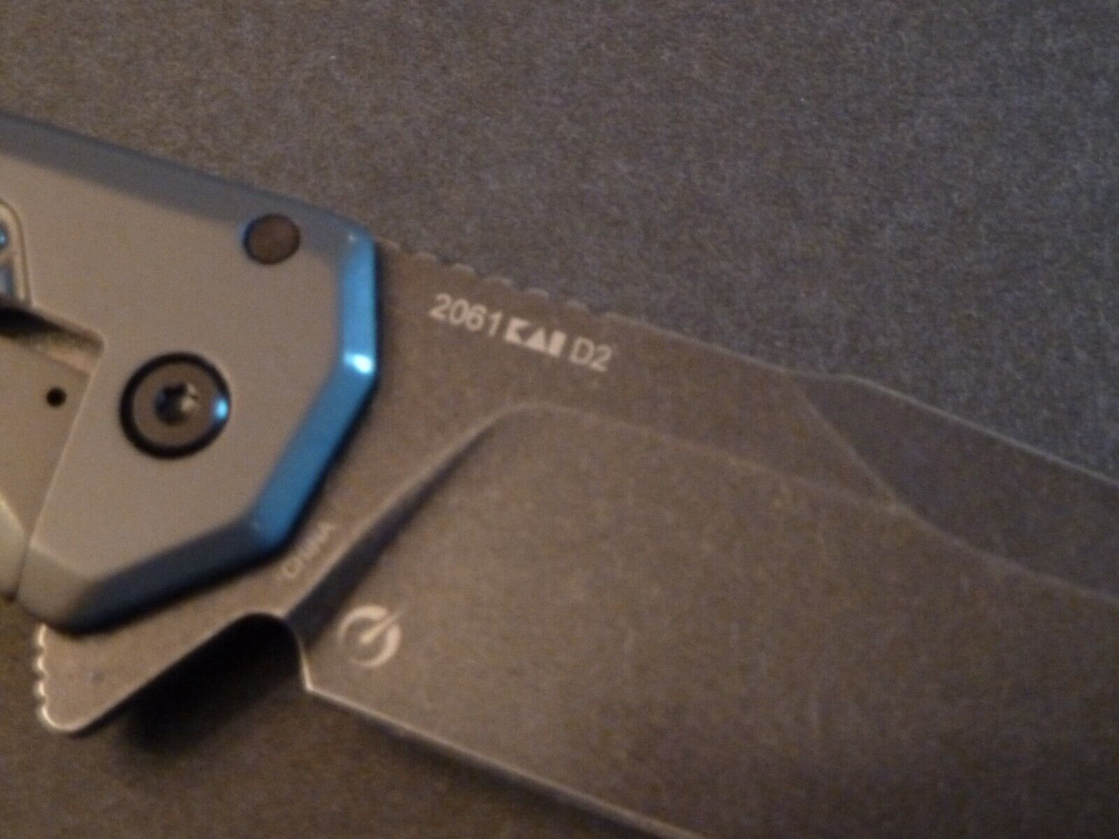 Kershaw 2061 Cannonball Folding Knife Blackwash Blade VIP