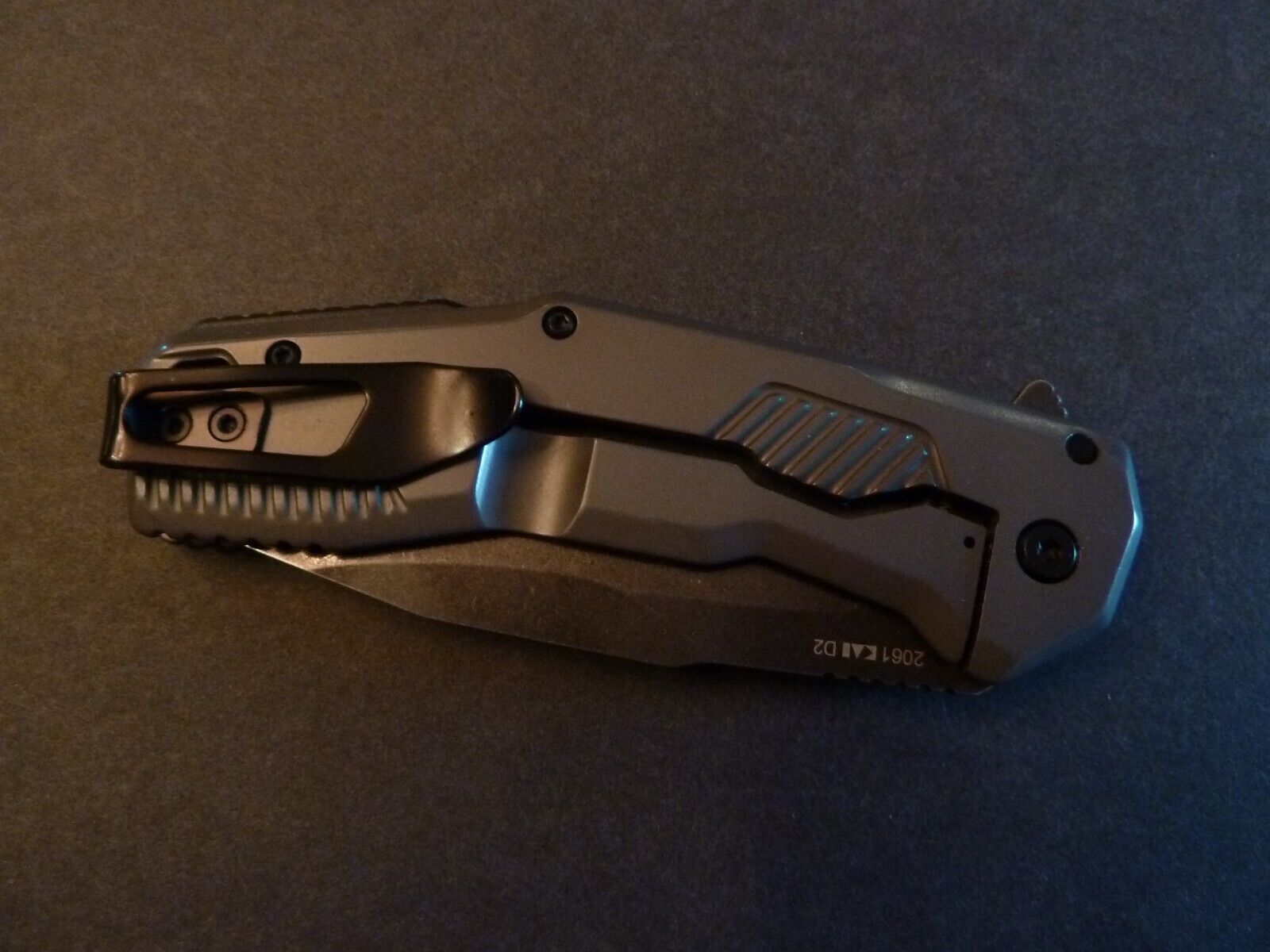 Kershaw 2061 Cannonball Folding Knife Blackwash Blade VIP