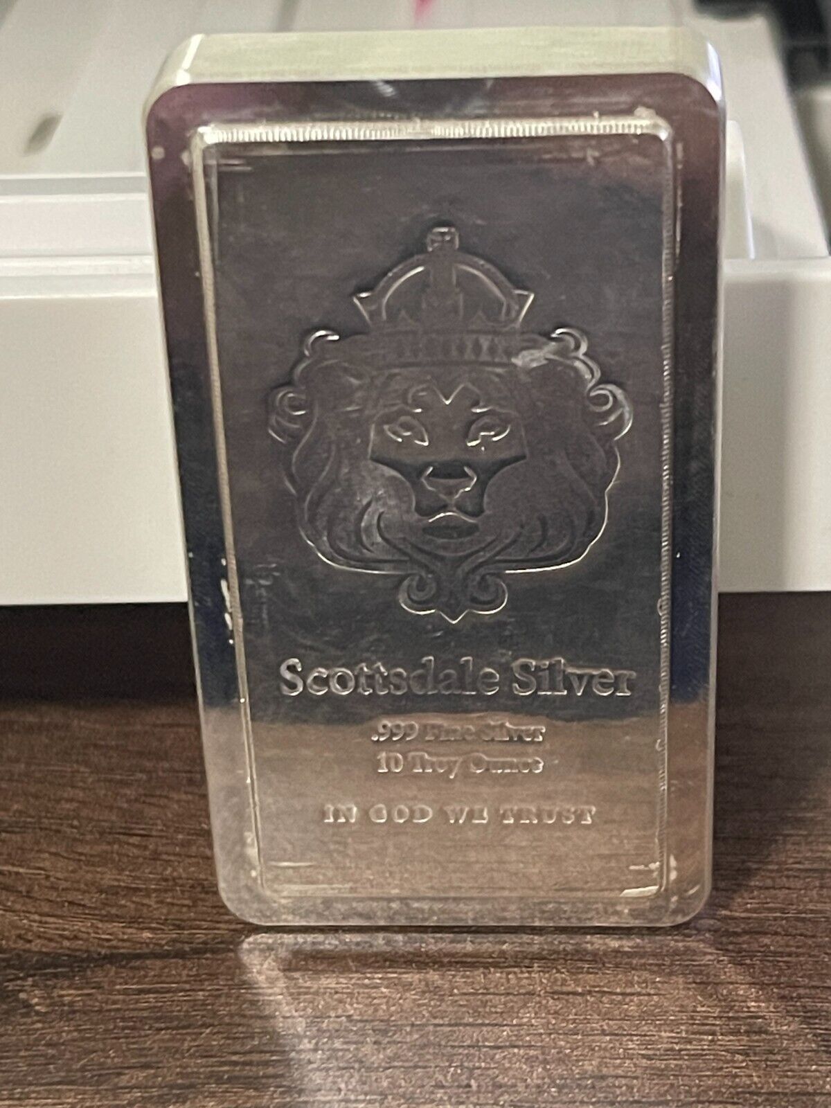 Scottsdale Stacker 10 oz .999 Fine Silver Bar