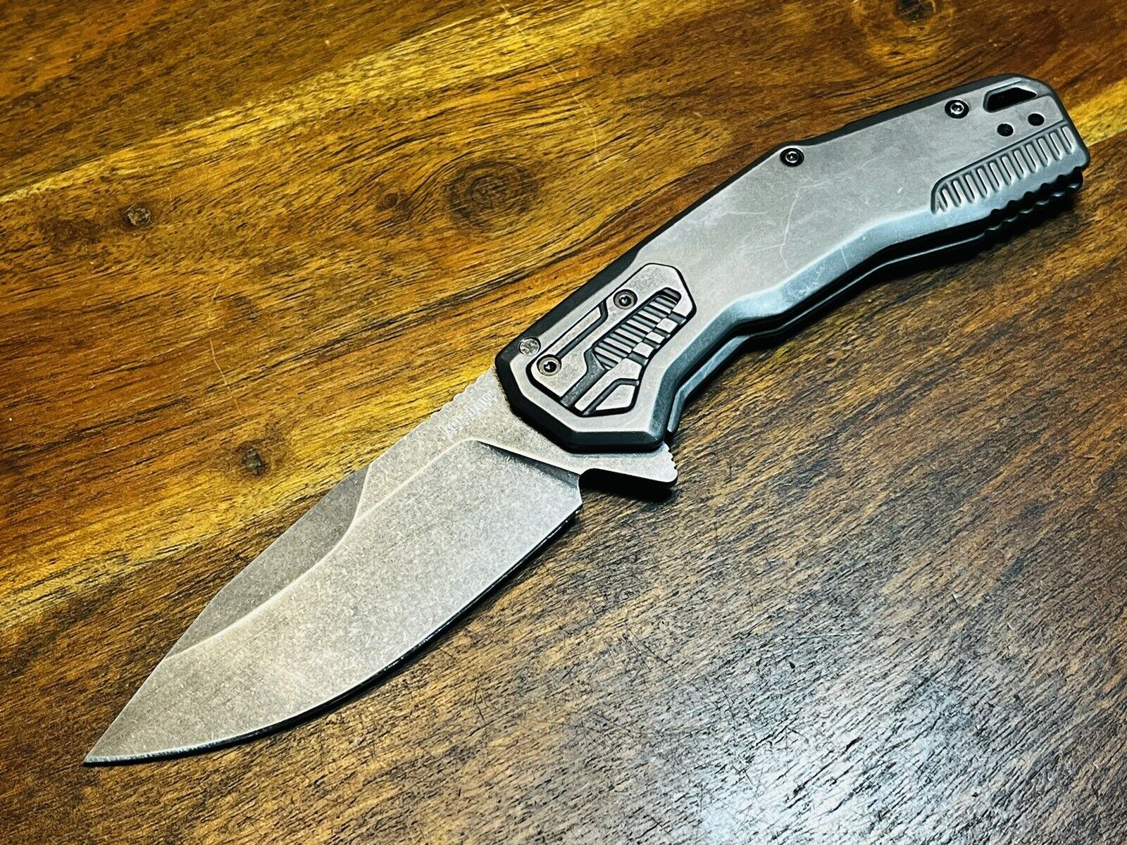 Kershaw 2061 Cannonball Frame Folding Knife Stainless Blade