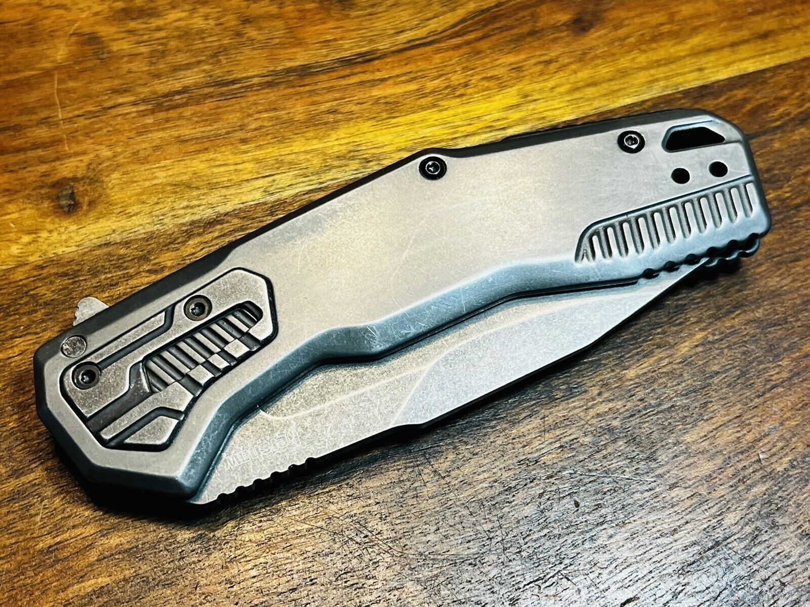 Kershaw 2061 Cannonball Frame Folding Knife Stainless Blade