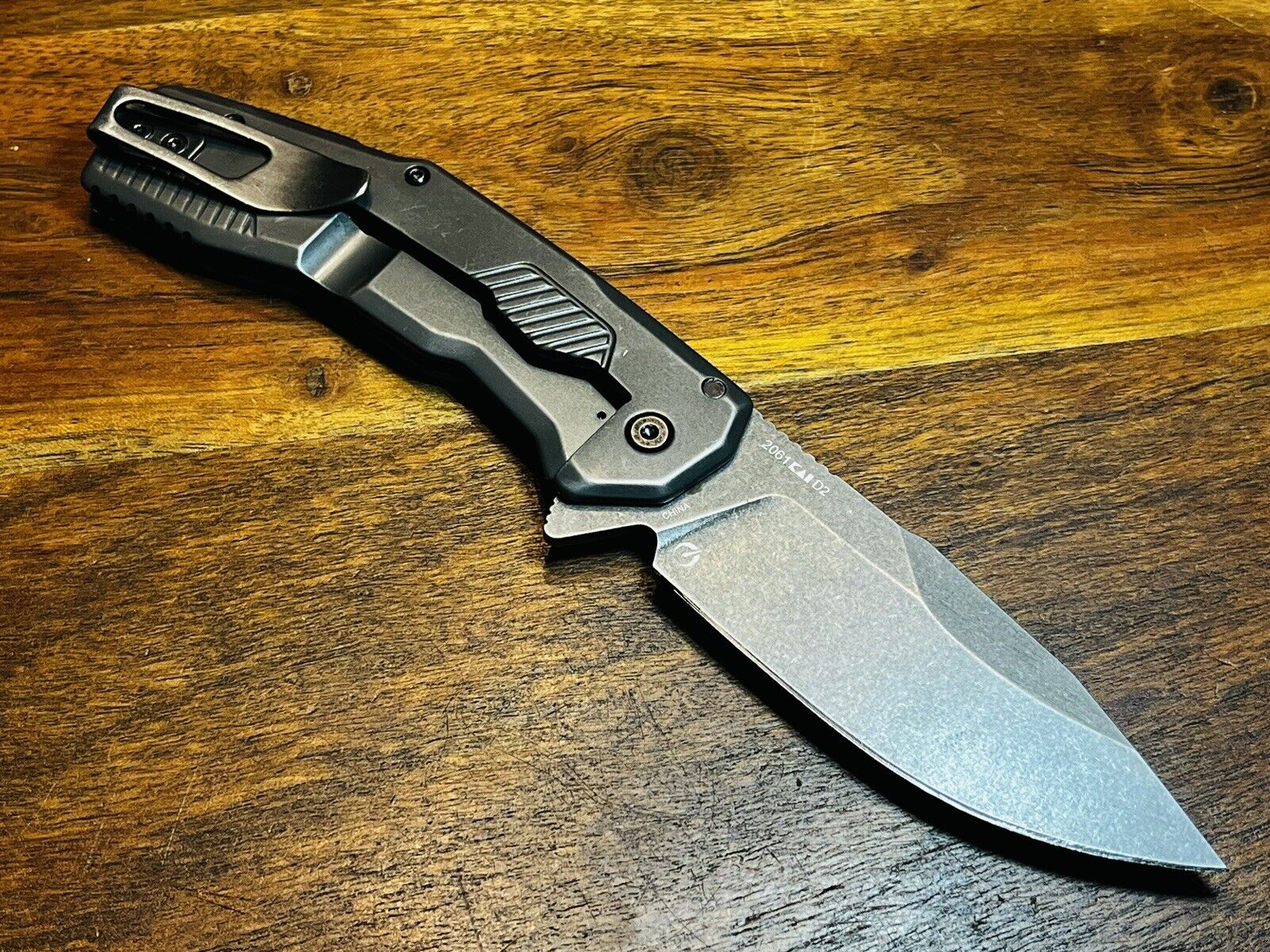 Kershaw 2061 Cannonball Frame Folding Knife Stainless Blade