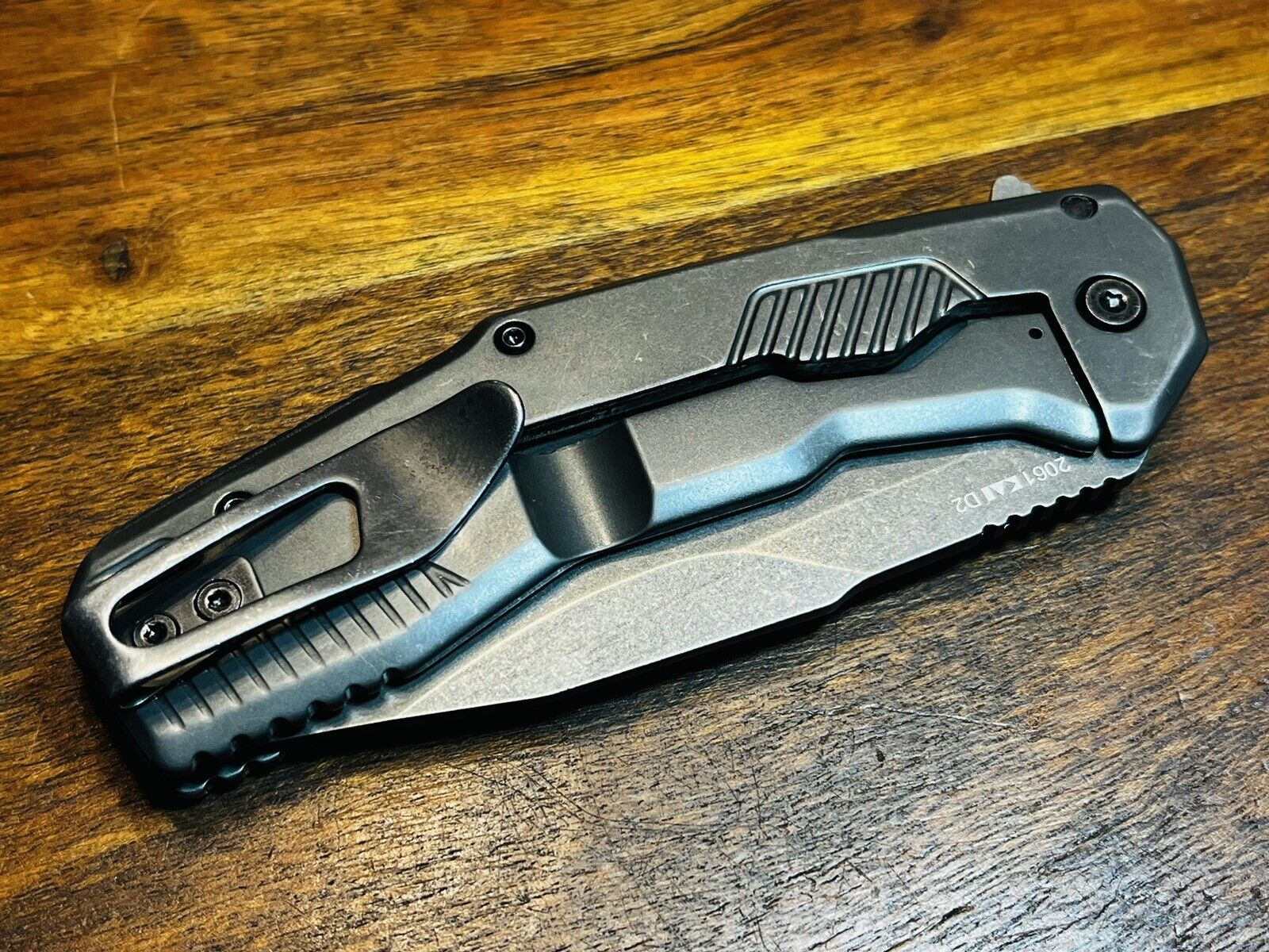 Kershaw 2061 Cannonball Frame Folding Knife Stainless Blade
