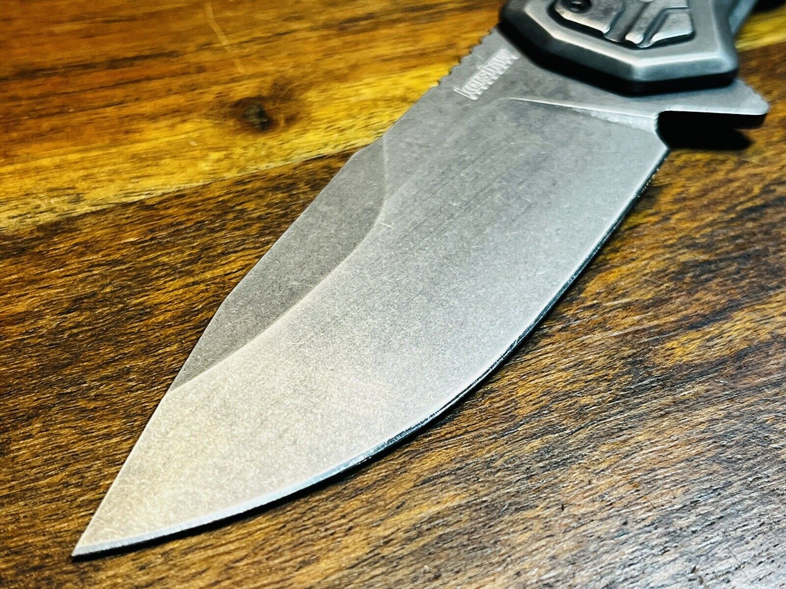 Kershaw 2061 Cannonball Frame Folding Knife Stainless Blade