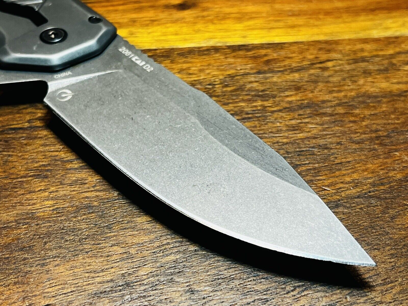 Kershaw 2061 Cannonball Frame Folding Knife Stainless Blade