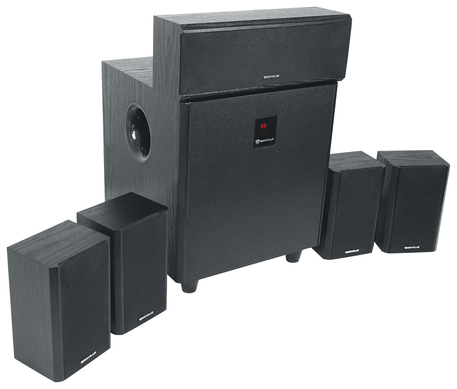 Rockville HTS820 1500w 5.1 Theater System VIP Partner