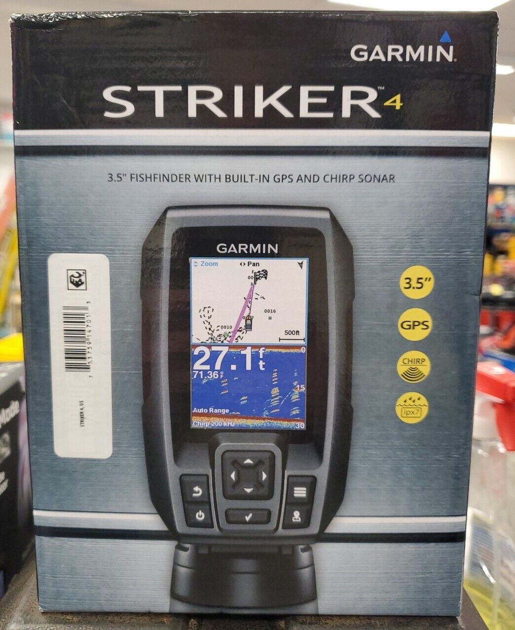 Garmin STRIKER 4 Fishfinder with 4-Pin Transducer