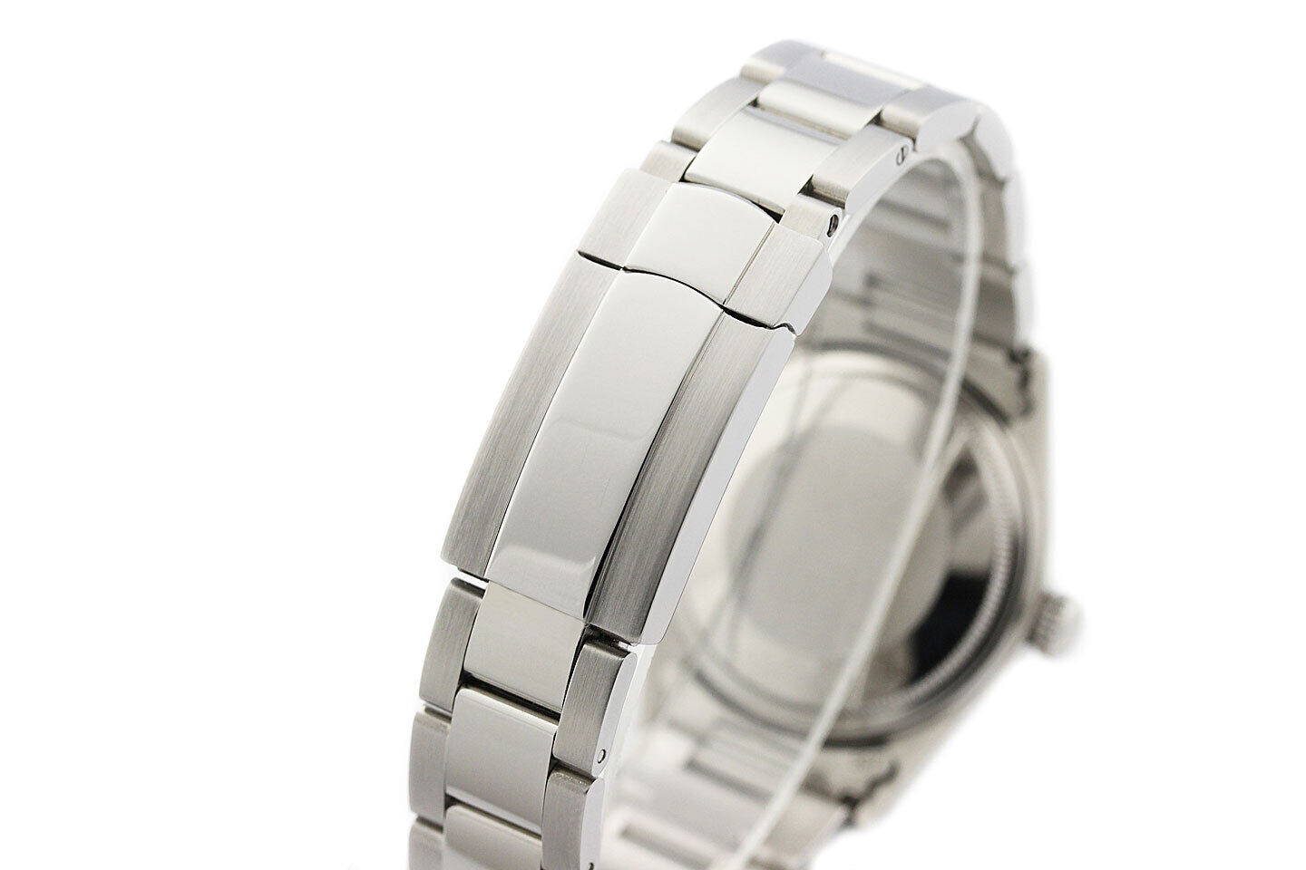 Rolex Mens Datejust Ice Blue Diamond Dial Watch