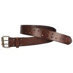 Tourbon 2in Wide Leather Tool Carrying Belt