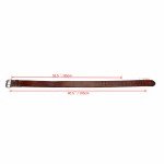Tourbon 2in Wide Leather Tool Carrying Belt
