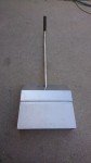 12-Inch Steel Lobby Dust Pan - Durable Design