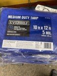 Everbilt 10x12 ft Medium Duty Blue Tarp
