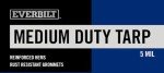 Everbilt 10'x12' Medium Duty Blue Tarp