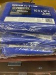Everbilt 10x12 ft Medium Duty Blue Tarp