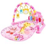 Infant Play Gym Mat with Piano & Activities