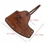 Tourbon Leather Axe Sheath and Belt Holder