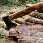 Tourbon Leather Axe Sheath and Belt Holder