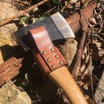 Tourbon Leather Axe Sheath and Belt Holder