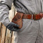 TOURBON Tool Bag with Tape Measure and Hanger