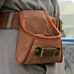 TOURBON Tool Bag with Tape Measure and Hanger