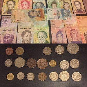 Colombian Pesos & Venezuelan Bolivar Coin Set