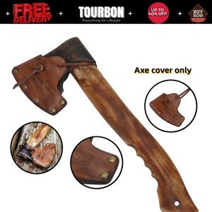 Leather Axe Holder Sheath for Safe Blade Protection