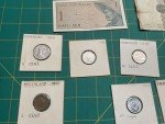 Assorted Banknotes and Coins Currency Lot