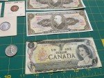 Assorted Banknotes and Coins Currency Lot