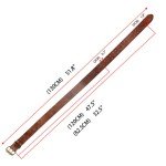 Tourbon Leather Tool Belt Rig for 45in Waist