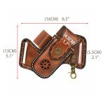 Tourbon Leather Multitool Carrier Belt Pouch