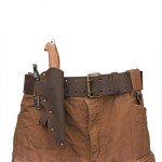 Tourbon Leather Knife Sheath and Belt Carrier