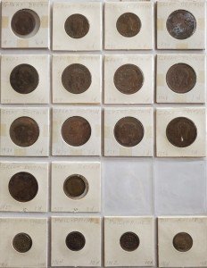 Collection of 18 Vintage World Coins: UK & Philippines