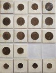 Collection of 18 Vintage World Coins: UK & Philippines